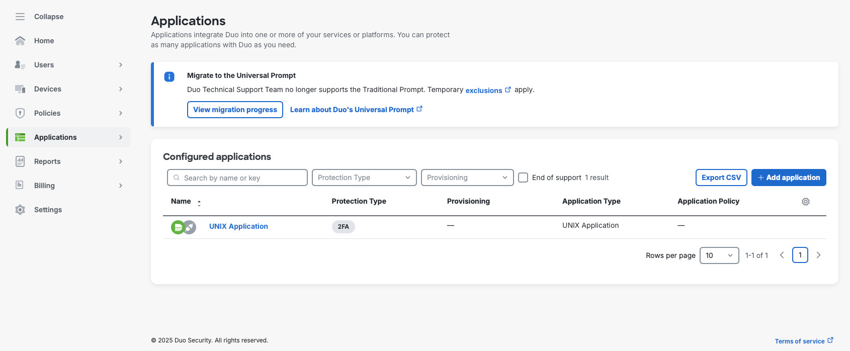 Figure 5. Applications -> Applications